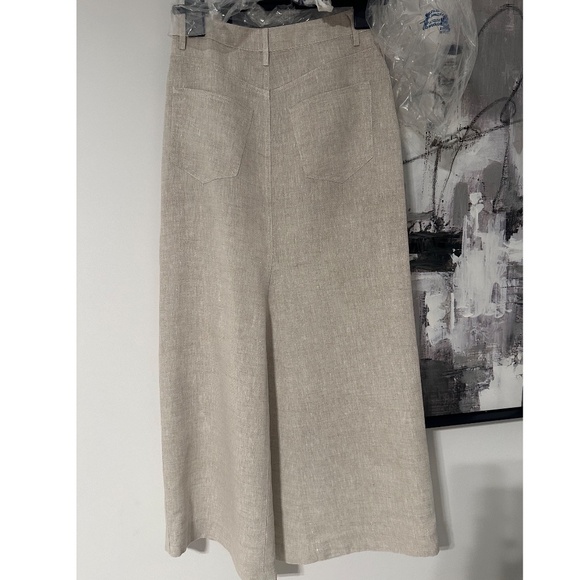 REFORMATION TAZZ MAXI LINEN SKIRT - Picture 2 of 5